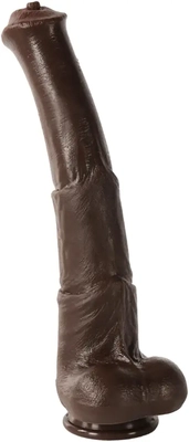 This huge dual-density silicone toy offers incredible value and realistic feel despite minor suction cup flaws.
