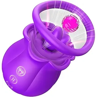 This cute rose vibrator is super powerful, perfect for solo play and easy to clean
