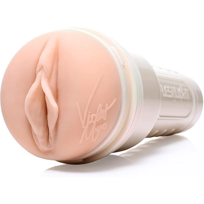 With silicone lube, this tight Fleshlight feels amazing for my larger size