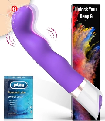I love this curved vibrator—it's quiet, powerful, and hits my G-spot perfectly.