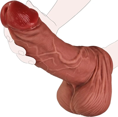 Texture, ribs and nubs blew my mind—this monster dildo fills me perfectly.