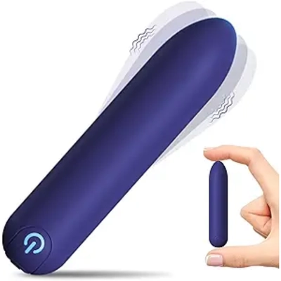 Perfectly powerful mini G-spot vibrator: quiet, waterproof, rechargeable, curved tip, travel-friendly, partner-approved.