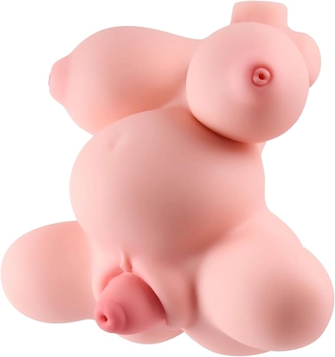 This soft pregnant doll surprised me: tight holes, bouncy breasts, wild pleasure.