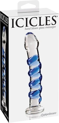 I love this curved glass dildo: it's easy to clean, durable, prostate-stimulating.