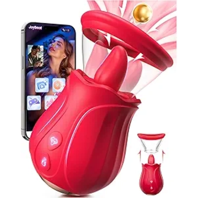 My new rose vibrator gives precise tongue-licking, powerful suction, and app-controlled fun.