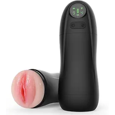 I bought this easy-to-use high-quality stroker; my partner loves its suction and vibration.