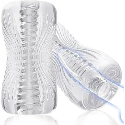 This TPE stroker feels realistic, stretches well, cleans fast, and boosts stamina.