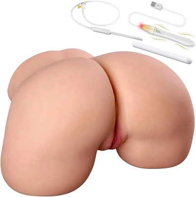 Realistic, soft, easy-clean butt with heating and drying rods; my favorite all-in-one!