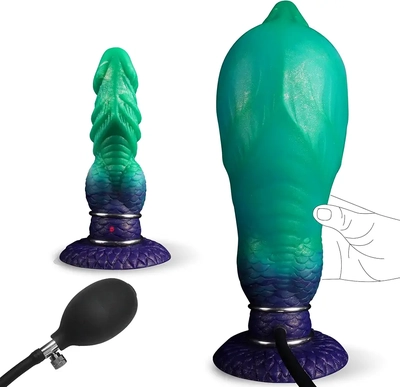 I love the squishy texture, inflatable knot, and waterproof suction cup fun.