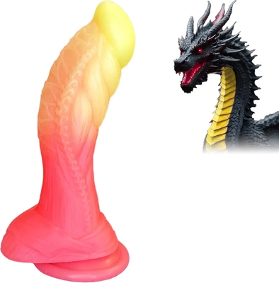 High-quality fun dragon dildo, absolutely perfect for a beginner; I'm very happy.