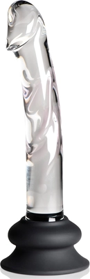 My smooth glass dildo: no sharp edges, suction cup base, easy cleaning.