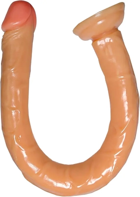 My extra long suction dildo is very flexible, waterproof, fun, and easy-clean.