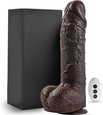 Thick, soft, powerful dildo with remote and heating gives me amazing orgasms.  adult product reviews