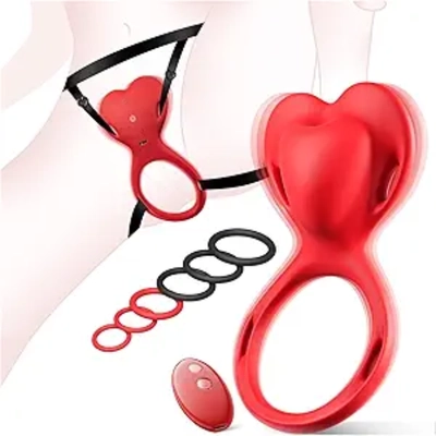 I love this soft, quiet, adjustable vibrator with powerful dual-stimulation for couples.