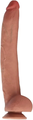 14-inch silicone dildo is amazing, soft, cleans easily, and suction works perfectly.