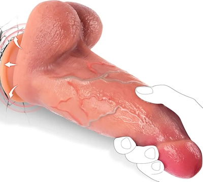 I love this tapered dildo: perfect stretch, lifelike texture, and ideal firmness.