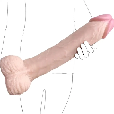 I bought this huge realistic dildo, but found it impossible to use.